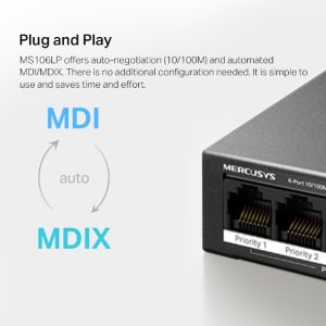 Mercusys MS106LP - Şəkil 9