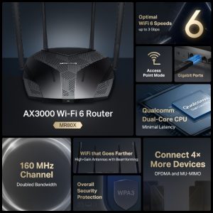 Mercusys MR80X - Image 4